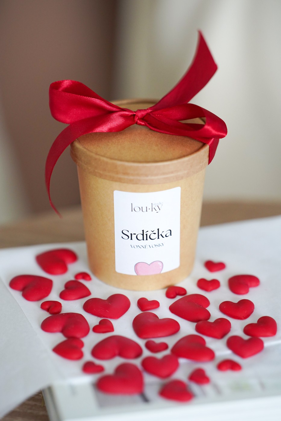 Srdíčka | Vonné vosky do aroma lampy 