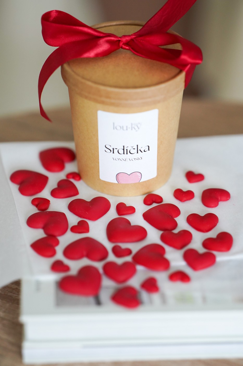 Srdíčka | Vonné vosky do aroma lampy 